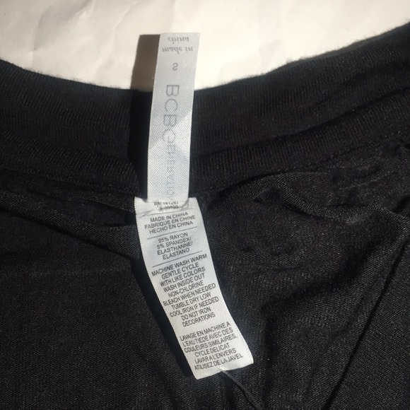 Bcbgeneration LOVE v-neck top - Picture 7 of 9